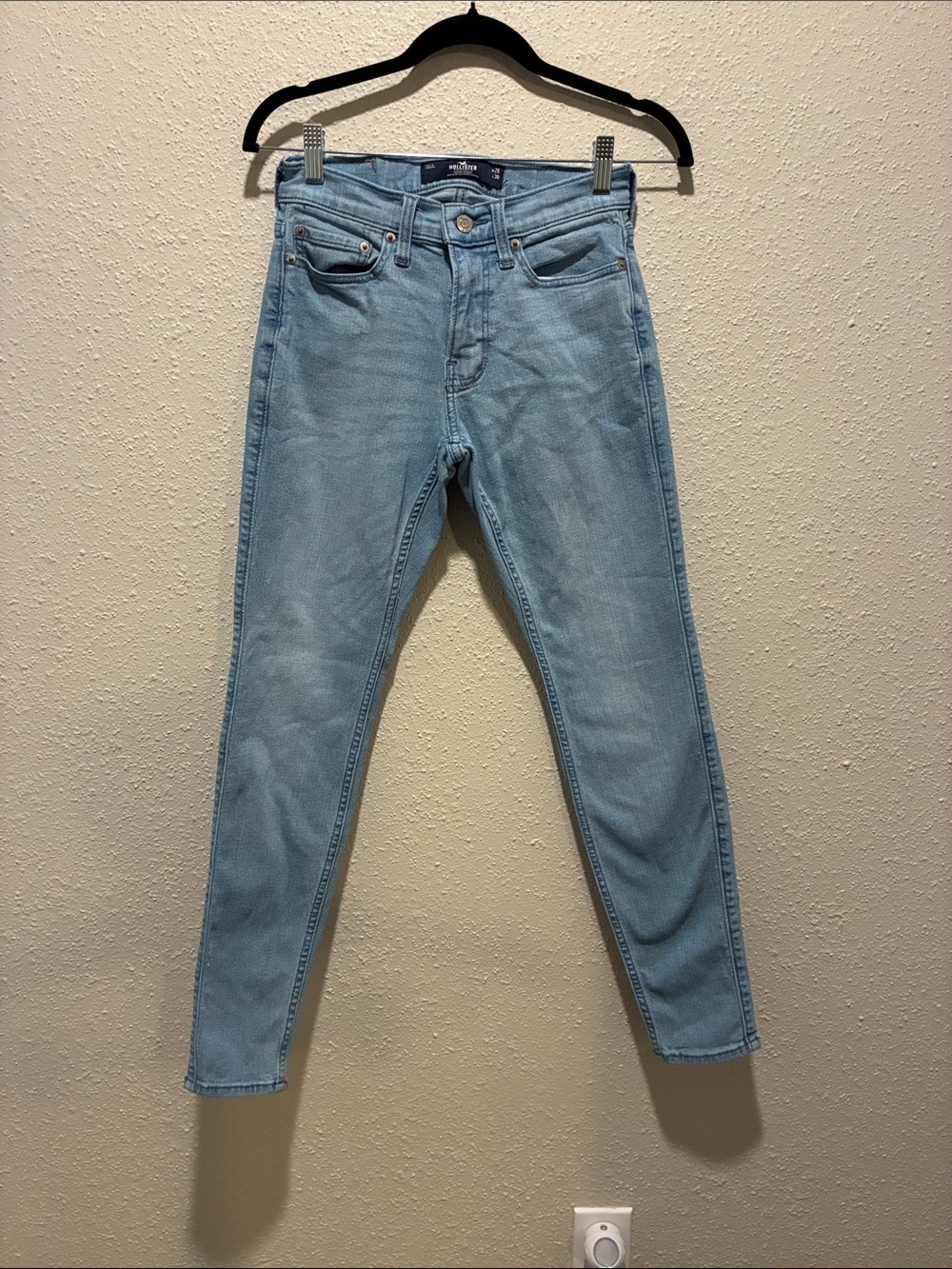 Hollister Light Blue Super Skinny Jeans